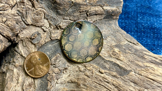 Enamel Pendant by Andrew Thornton
