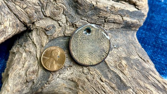 Enamel Pendant by Andrew Thornton