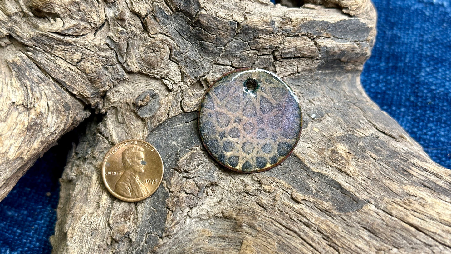 Enamel Pendant by Andrew Thornton