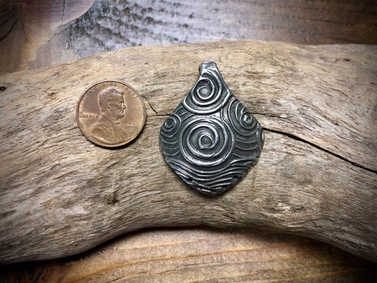 Dorabeth Designs Diamond Swirl Pendant - Antiqued