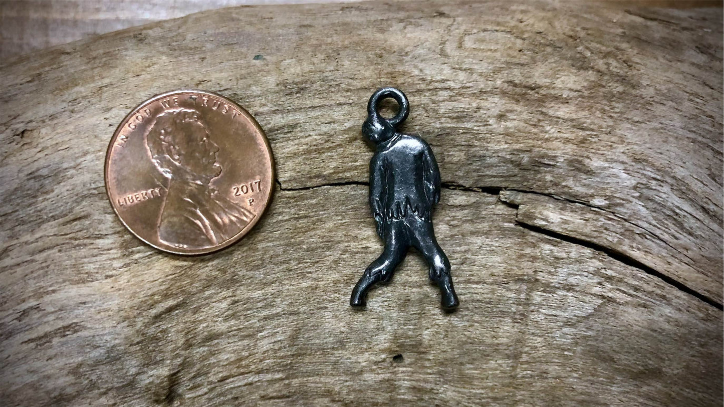 Halloween Charm - Zombie - Gunmetal