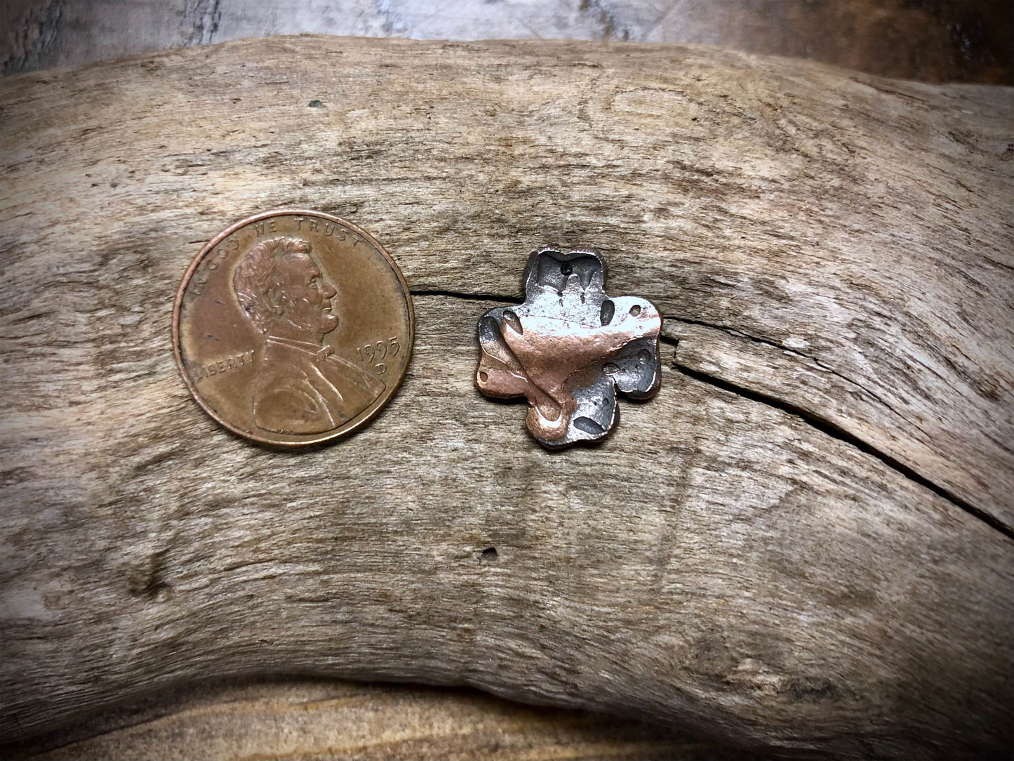 Dorabeth Designs Mixed Metal Clover Charm