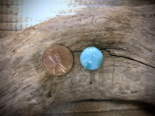 Larimar Cabochon - Round