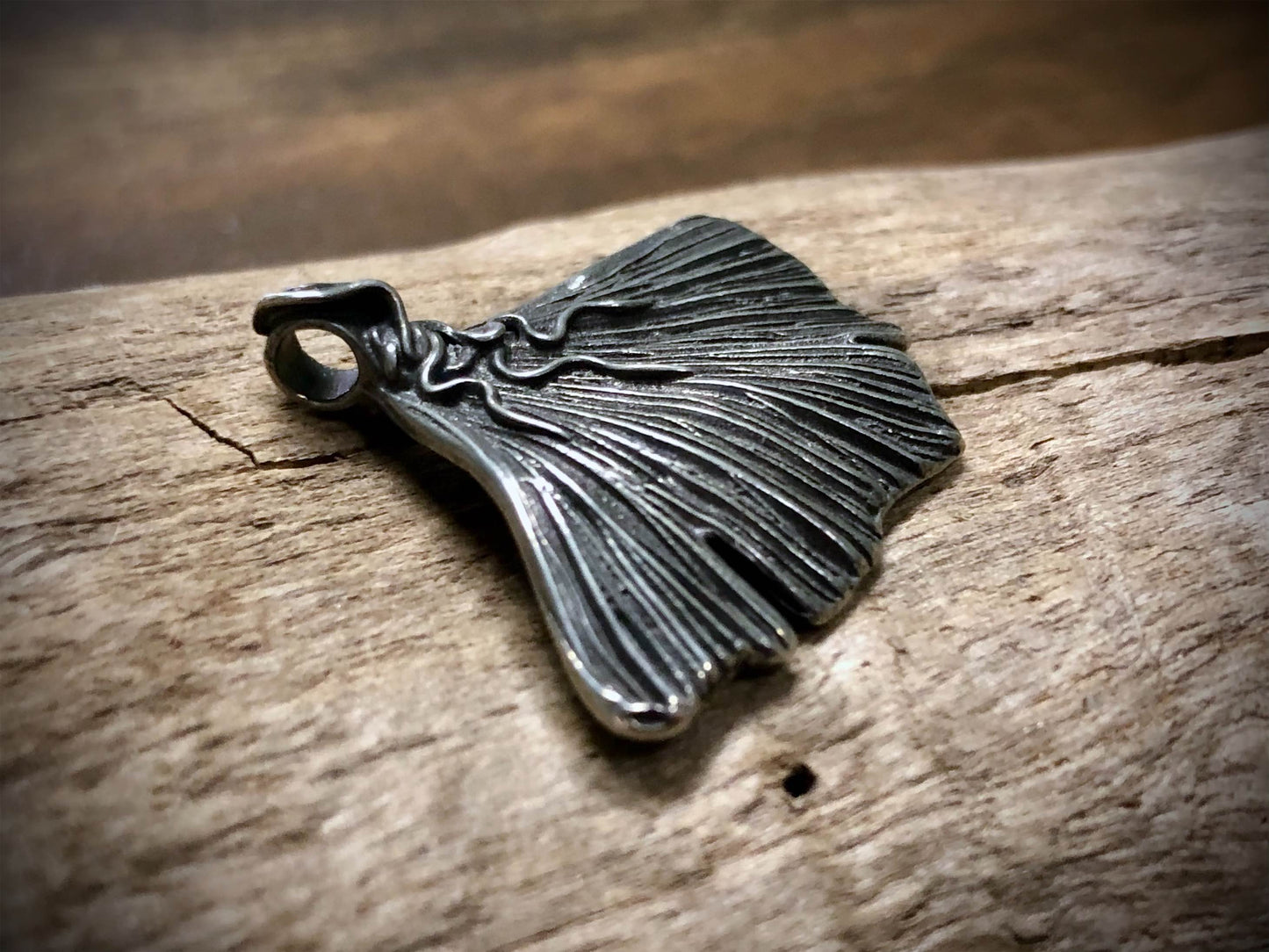 Dorabeth Designs Gingko Leaf Pendant