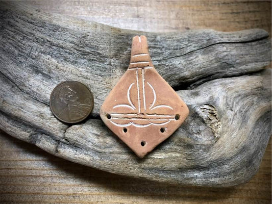 Mali Clay Pendant