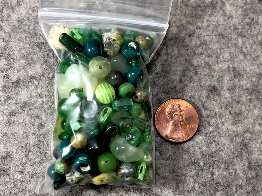 Rainbow Luxury Bead Blend — Green