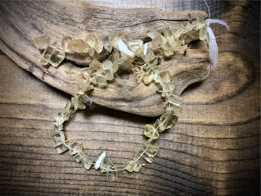 Sunstone Rough Cut Drop Beads Strand - 10mm x 8mm to 17mm x 11mm - 16"