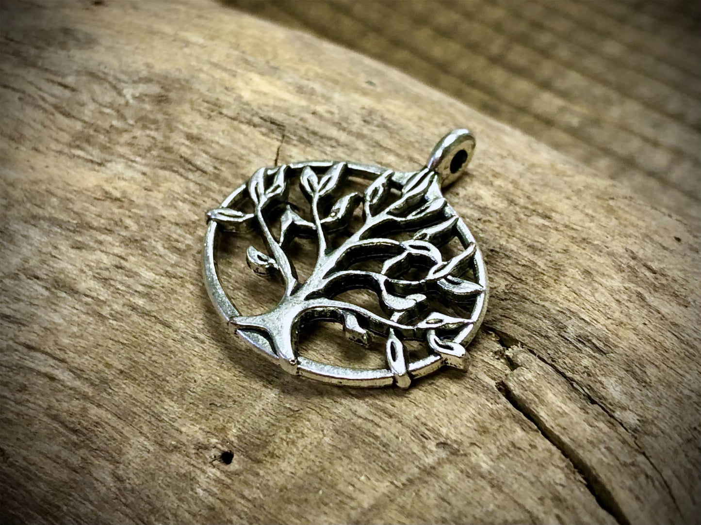 Pewter Tree Pendant