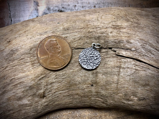 Sterling Silver Bee Coin Charm