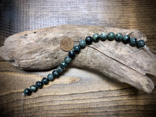 Kambaba Jasper 10mm Rounds - 8"