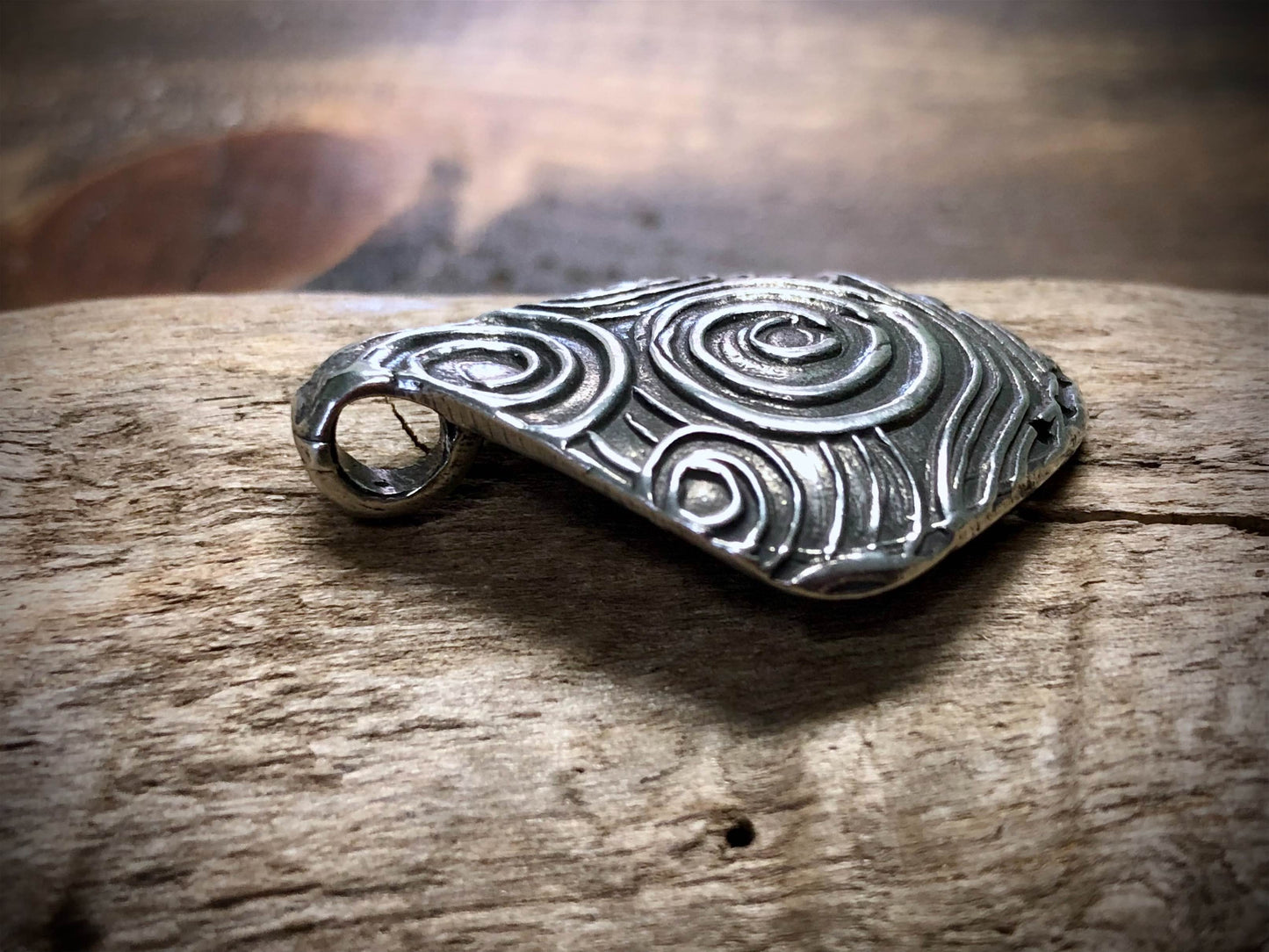 Dorabeth Designs Diamond Swirl Pendant - Antiqued