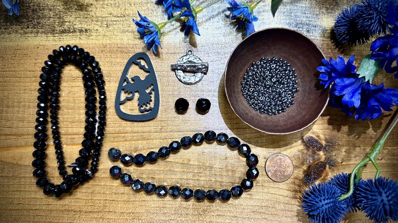 Raven Cut-Out Inspiration Kit #1