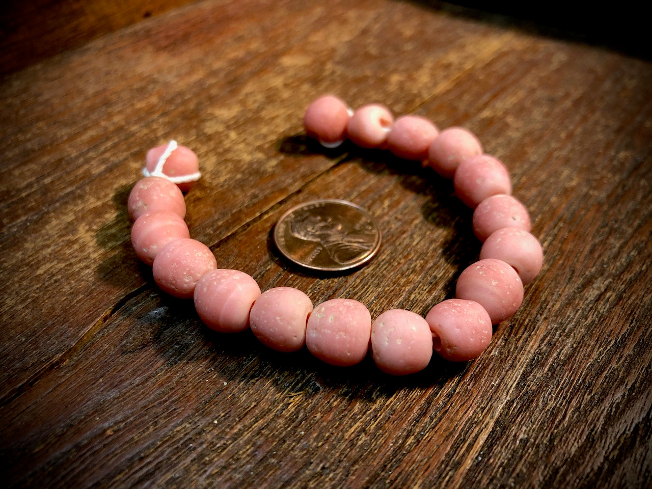 Java Glass Beads—Pink