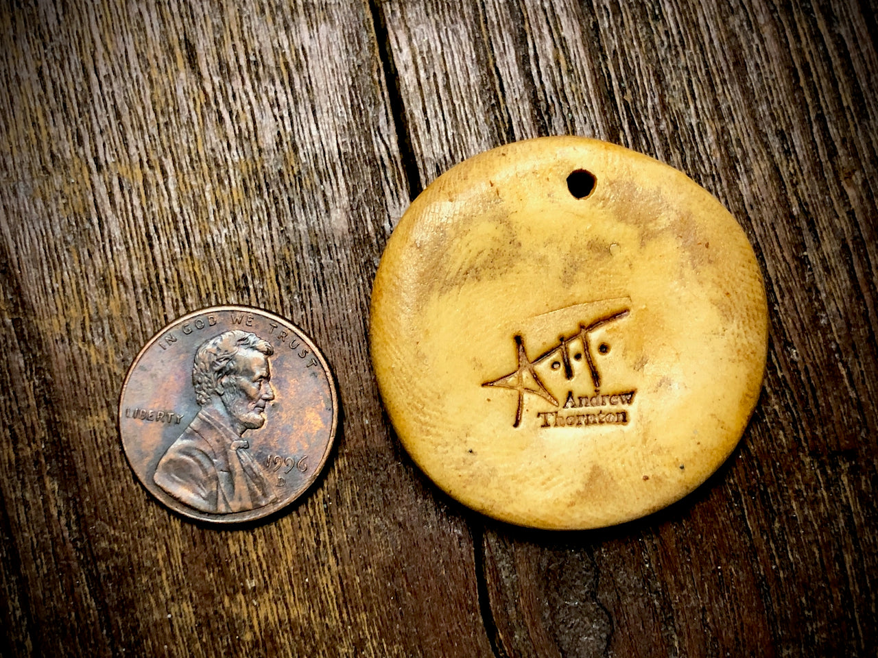 Andrew Thornton Polymer Clay Pendant