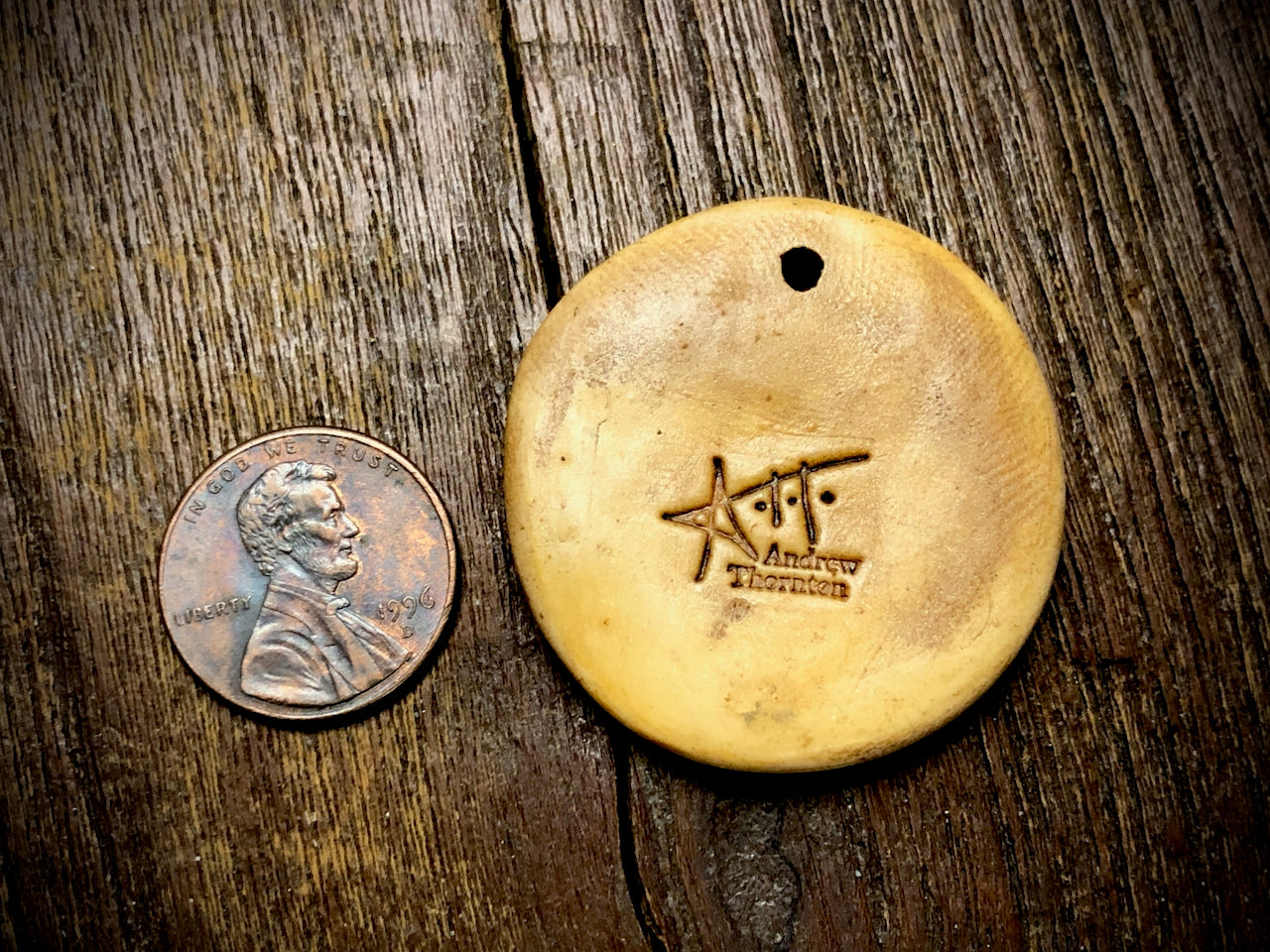 Andrew Thornton Polymer Clay Pendant