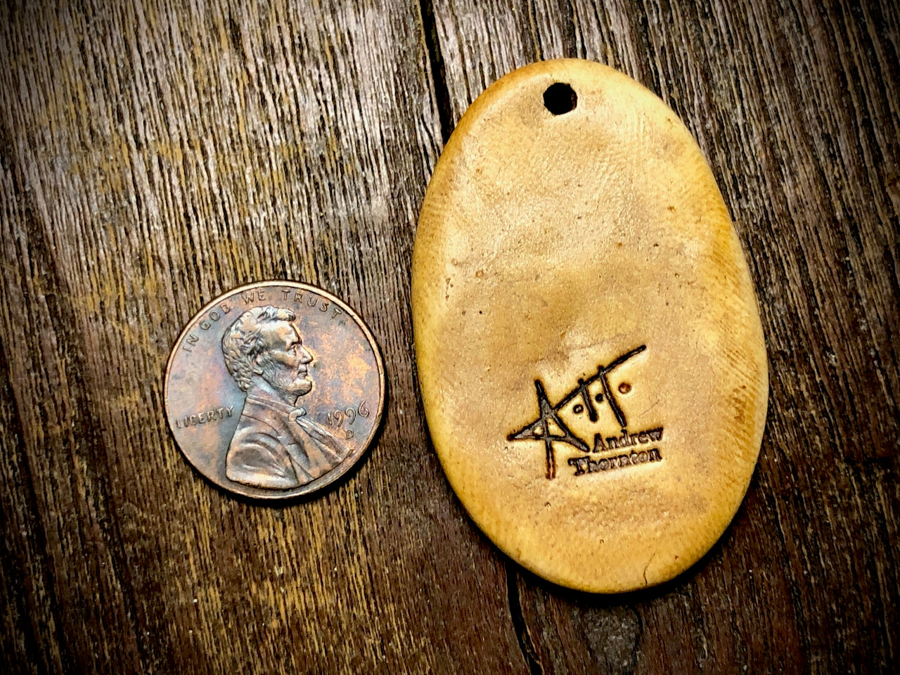 Andrew Thornton Polymer Clay Pendant