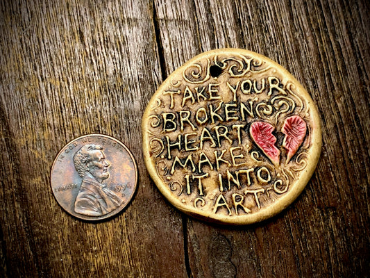 Andrew Thornton Polymer Clay Pendant