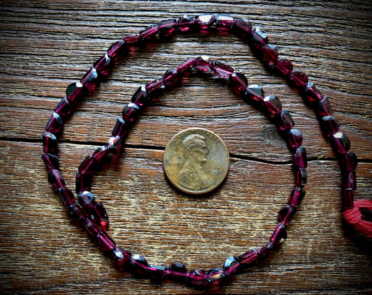 Strand of Garnet Beads