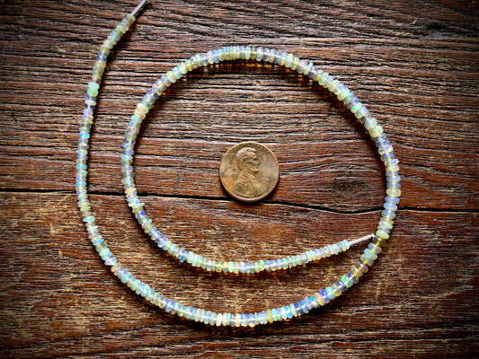 Strand of Graduated Ethiopian Opals