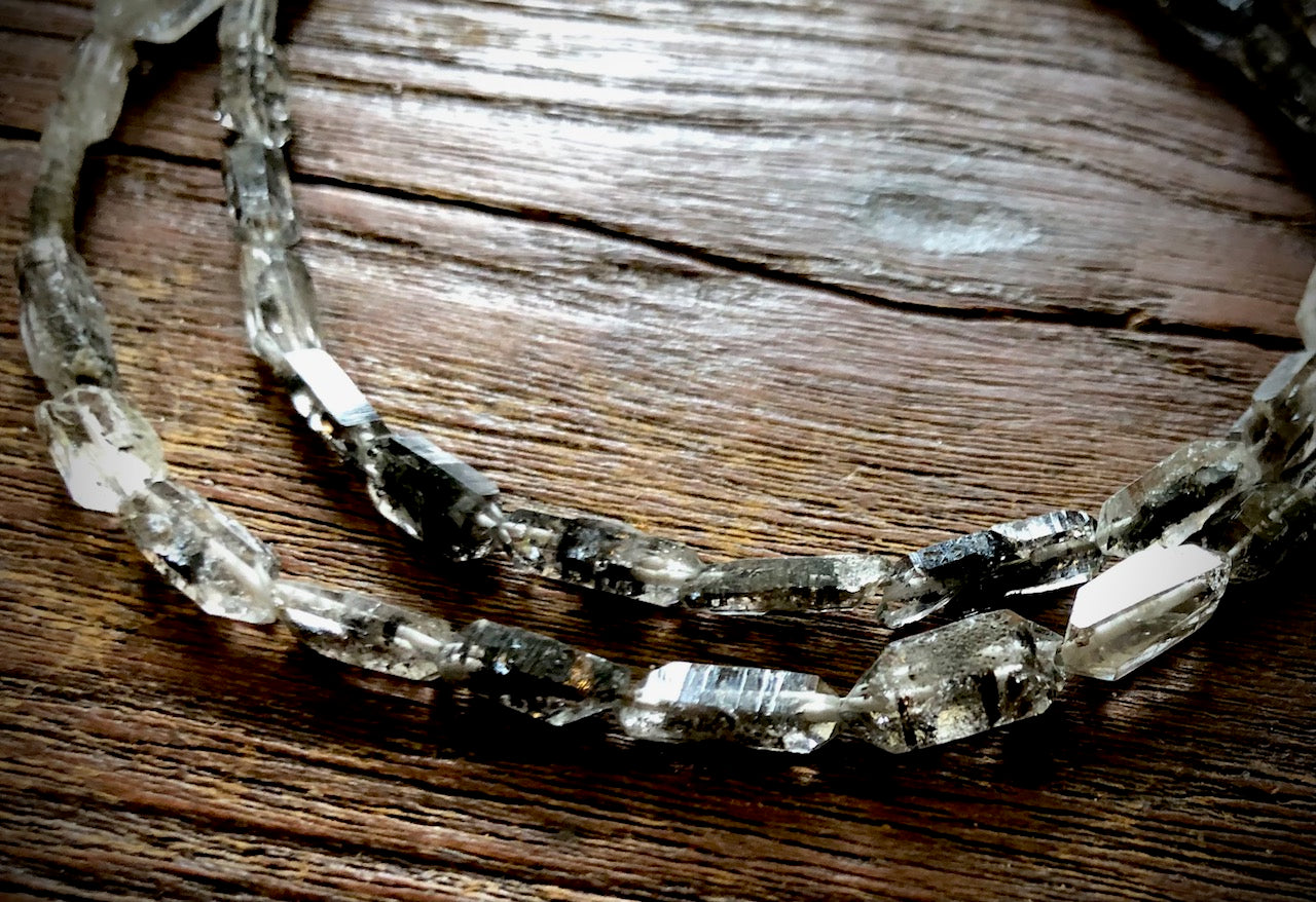 Strand of Herkimer Diamonds