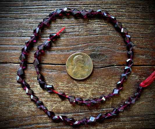 Strand of Garnet Beads