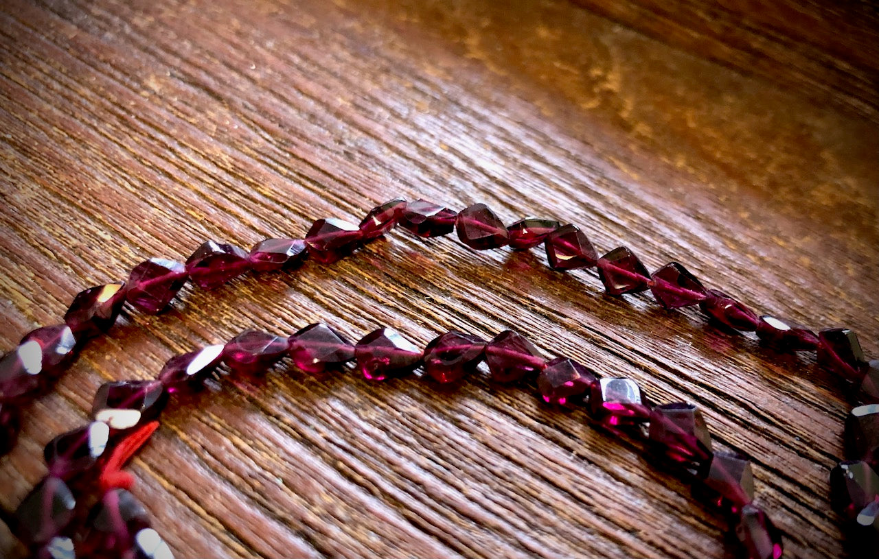 Strand of Garnet Beads