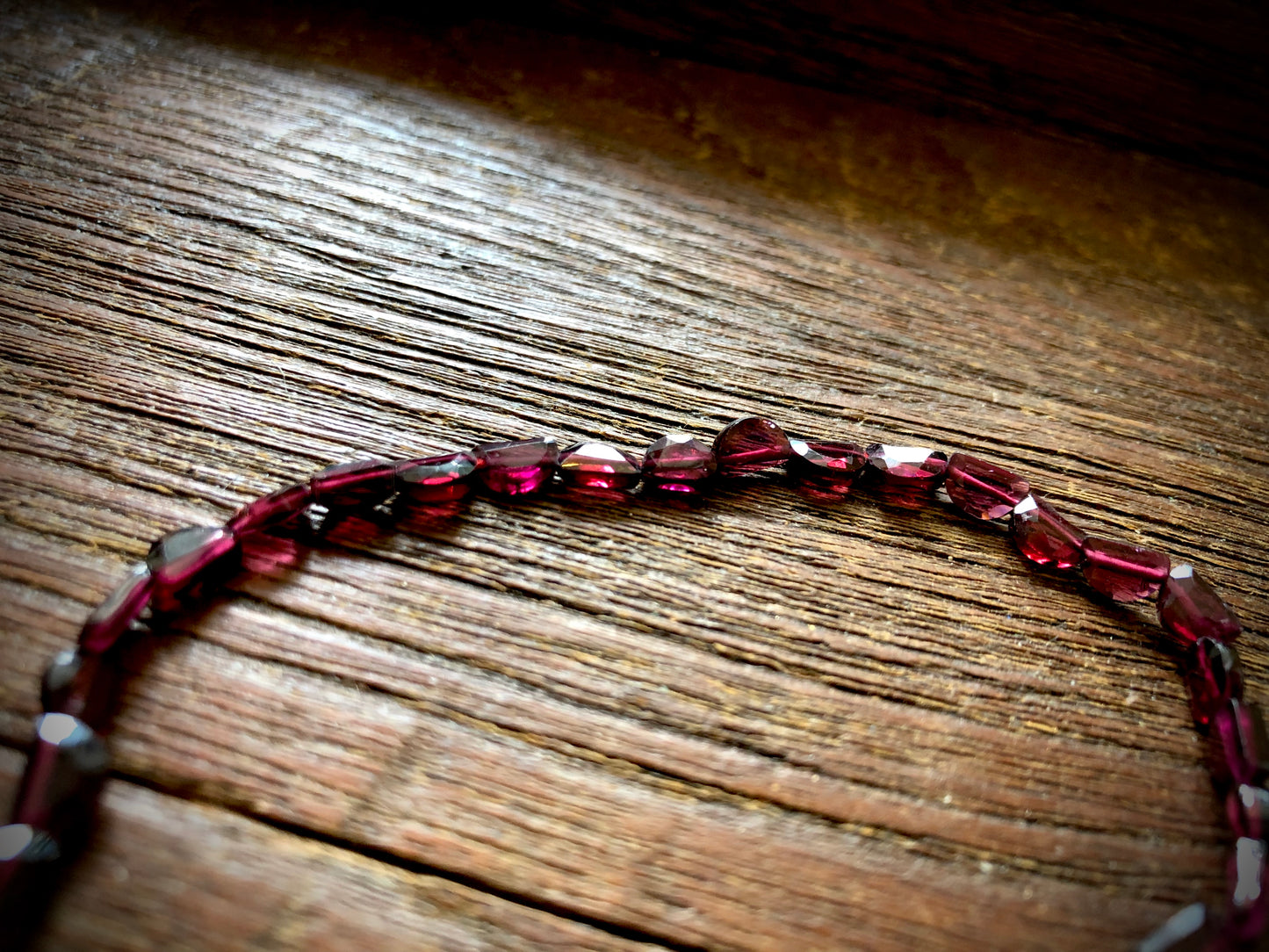Strand of Garnet Beads