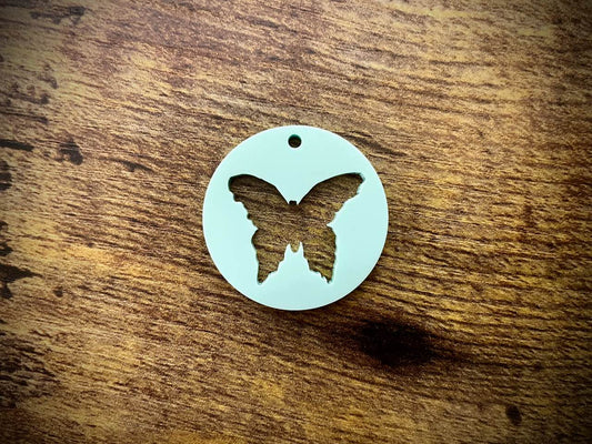 Allegory Gallery Special Edition Springtime Acrylic Cut-Out Pendants—Butterfly