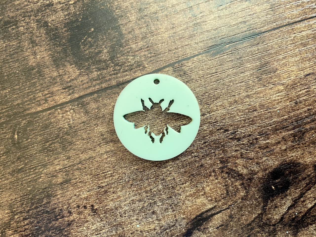 Allegory Gallery Special Edition Springtime Acrylic Cut-Out Pendants—Bee