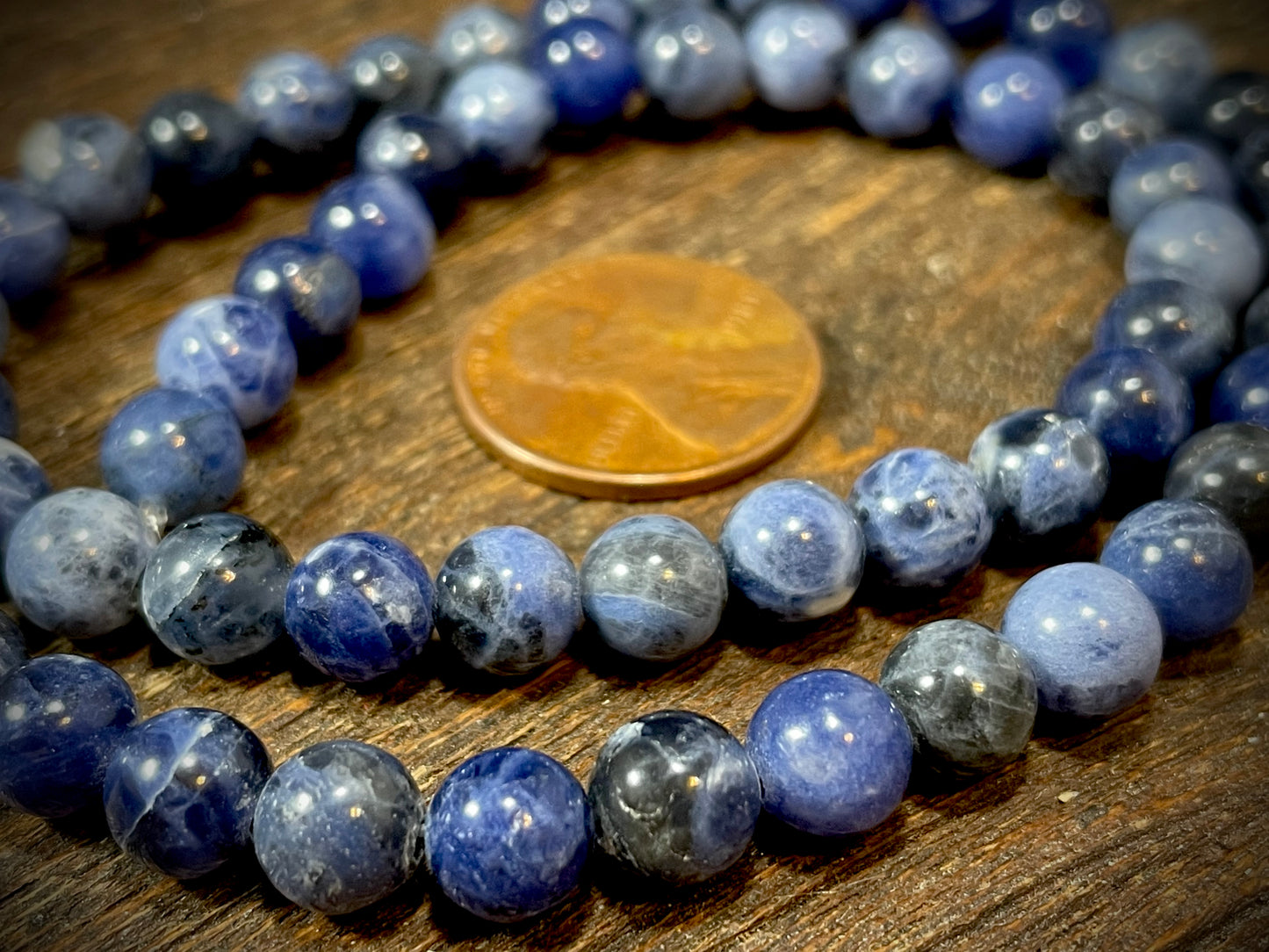 Sodalite 6mm Round Beads