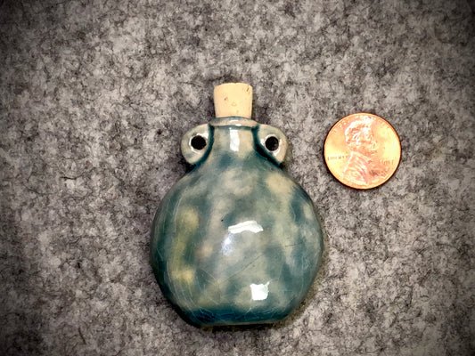 Peruvian Ceramic Vessel—Raku Vase