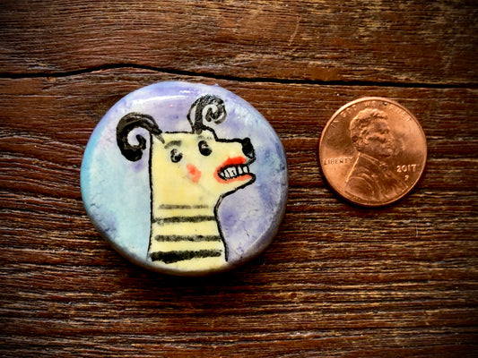 Diane Hawkey Dog Bead