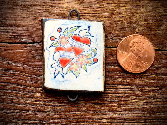 Diane Hawkey True Love Tattoo Pendant/Connector