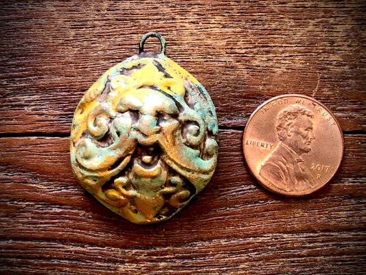 Jenny Davies-Reazor - Polymer Clay Pendant