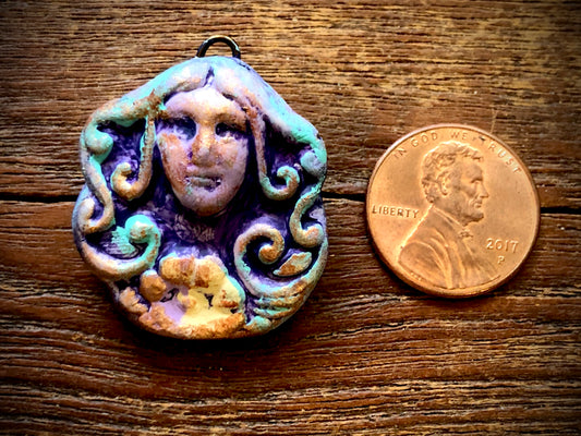 Jenny Davies-Reazor - Polymer Clay Pendant