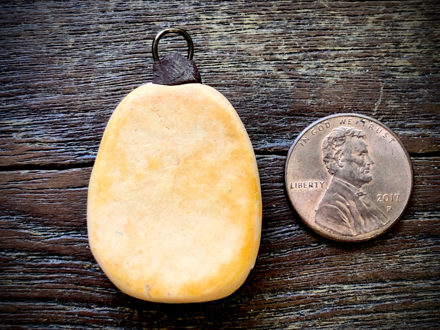 Jenny Davies-Reazor - Pumpkin Polymer Clay Pendant