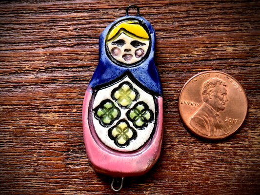 Jenny Davies-Reazor - Ceramic Pendant/Connector