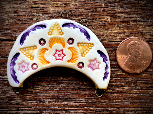 Jenny Davies-Reazor - Ceramic Pendant/Connector