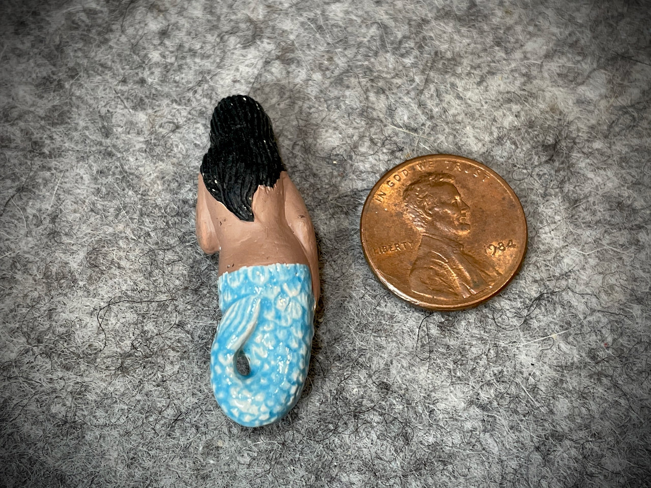 Peruvian Ceramic Bead—Mermaid
