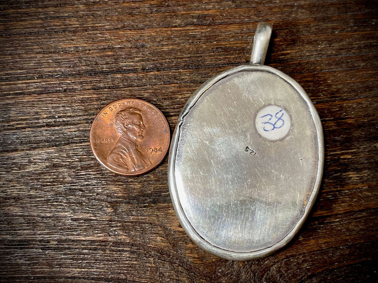 Antique Afghan Silver Pendant