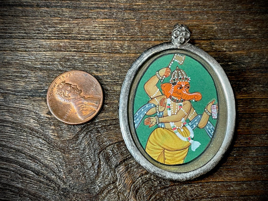 Antique Afghan Silver Pendant