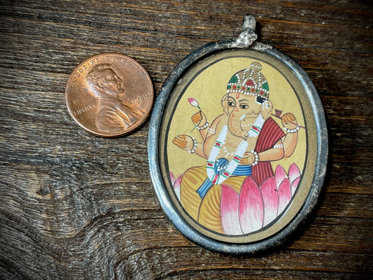 Antique Afghan Silver Pendant