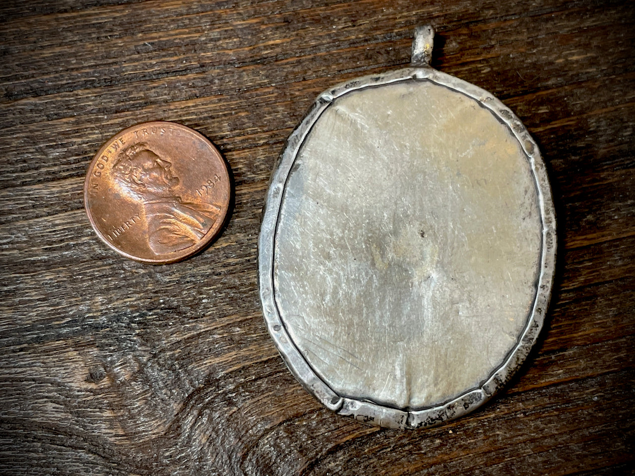 Antique Afghan Silver Pendant