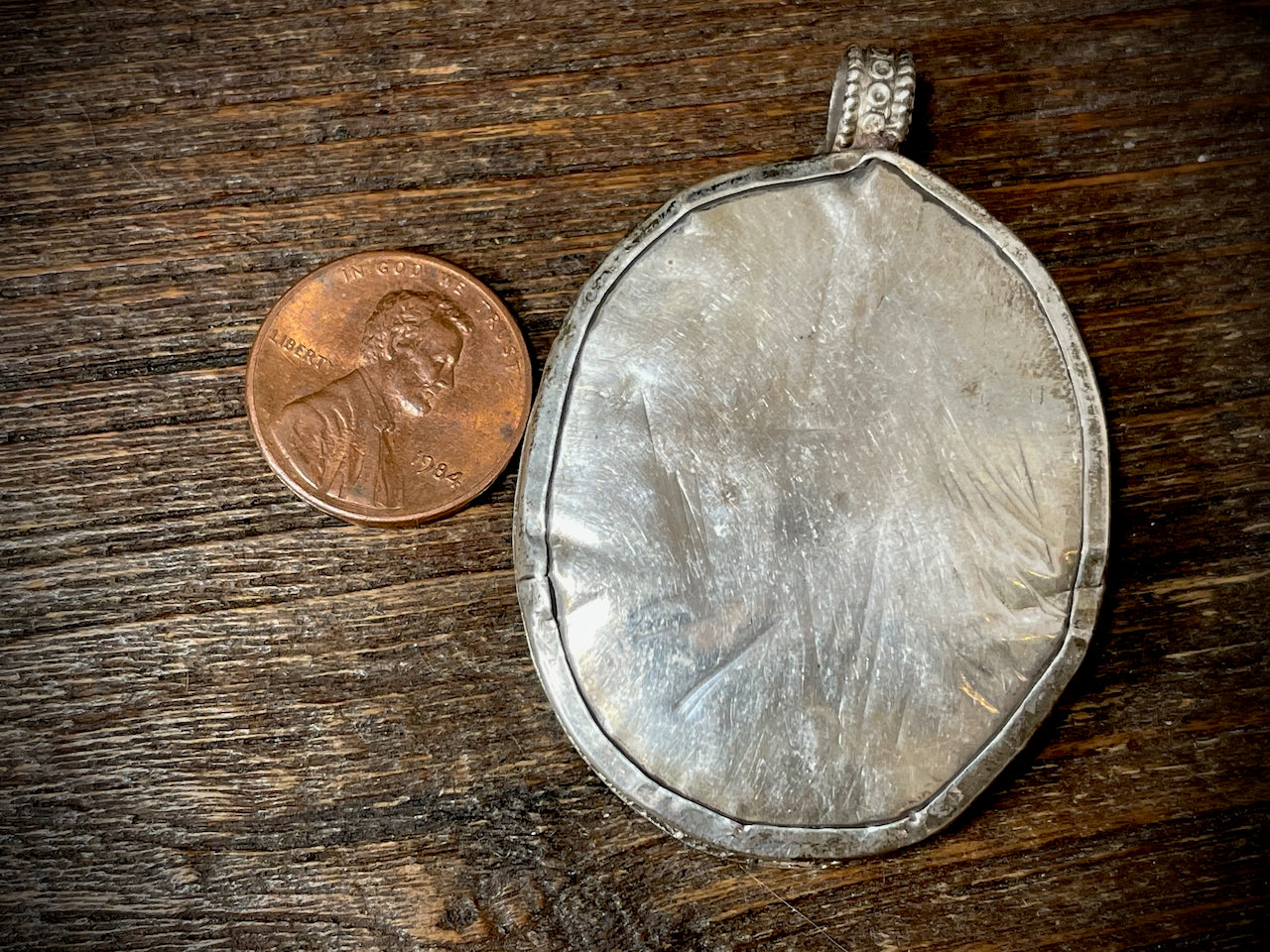 Antique Afghan Silver Pendant