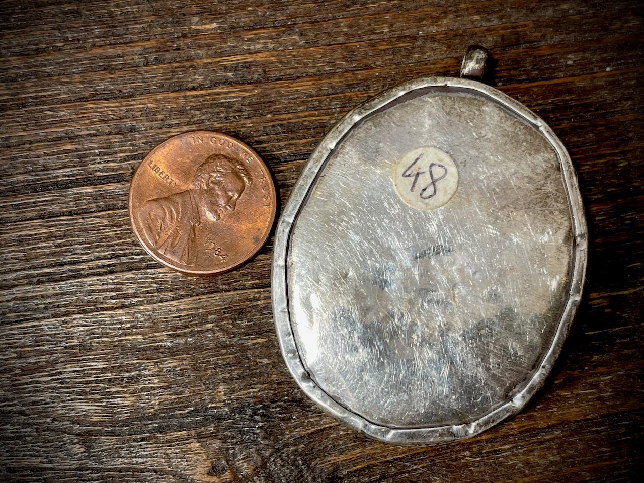 Antique Afghan Silver Pendant