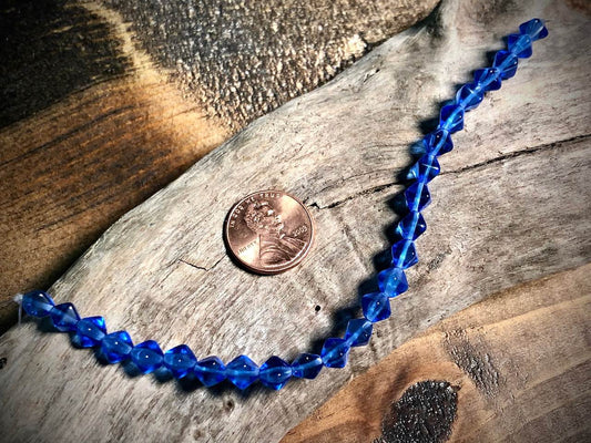 Lucerna Bicone Czech Glass Strand