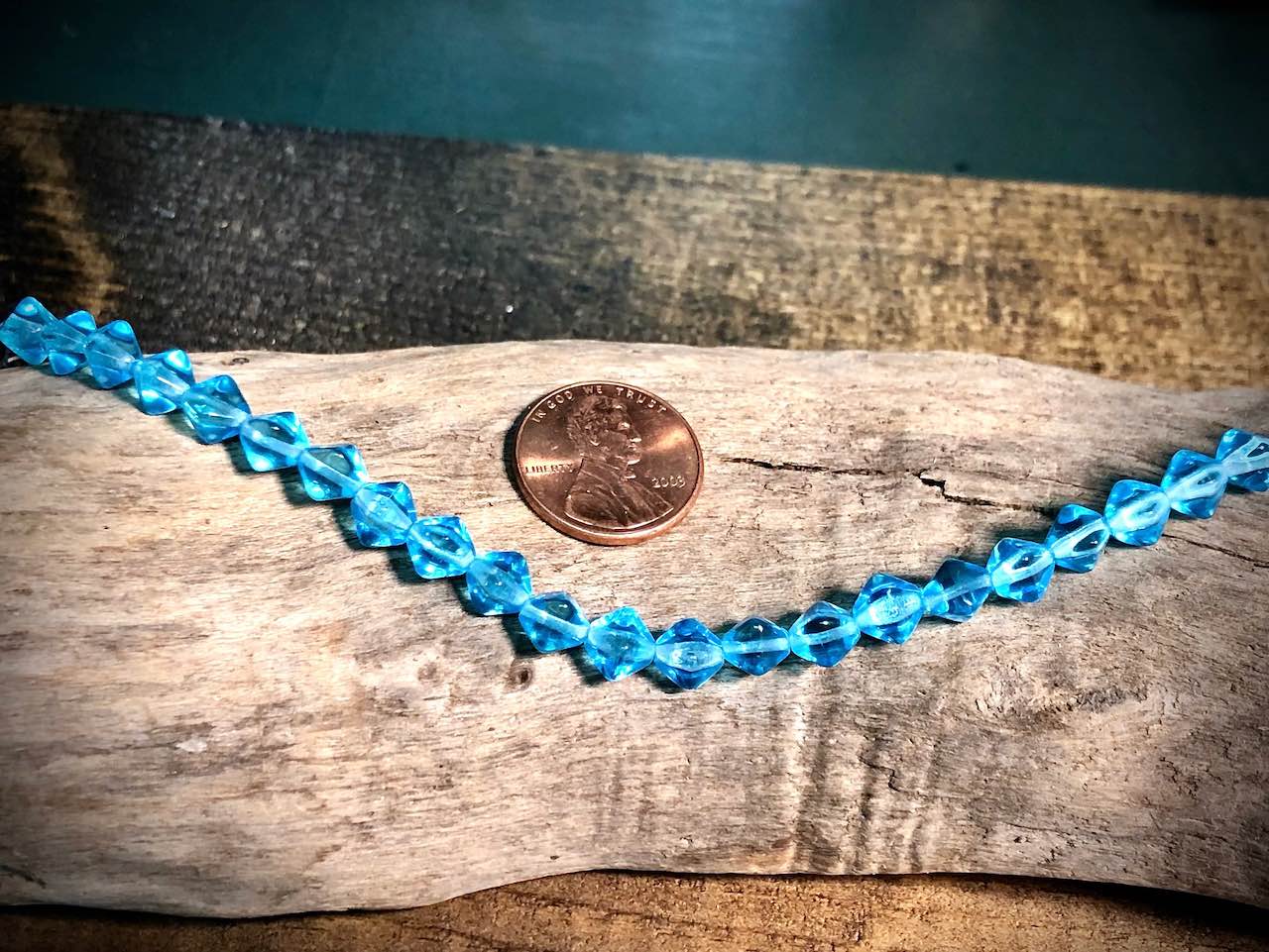 Lucerna Bicone Czech Glass Strand