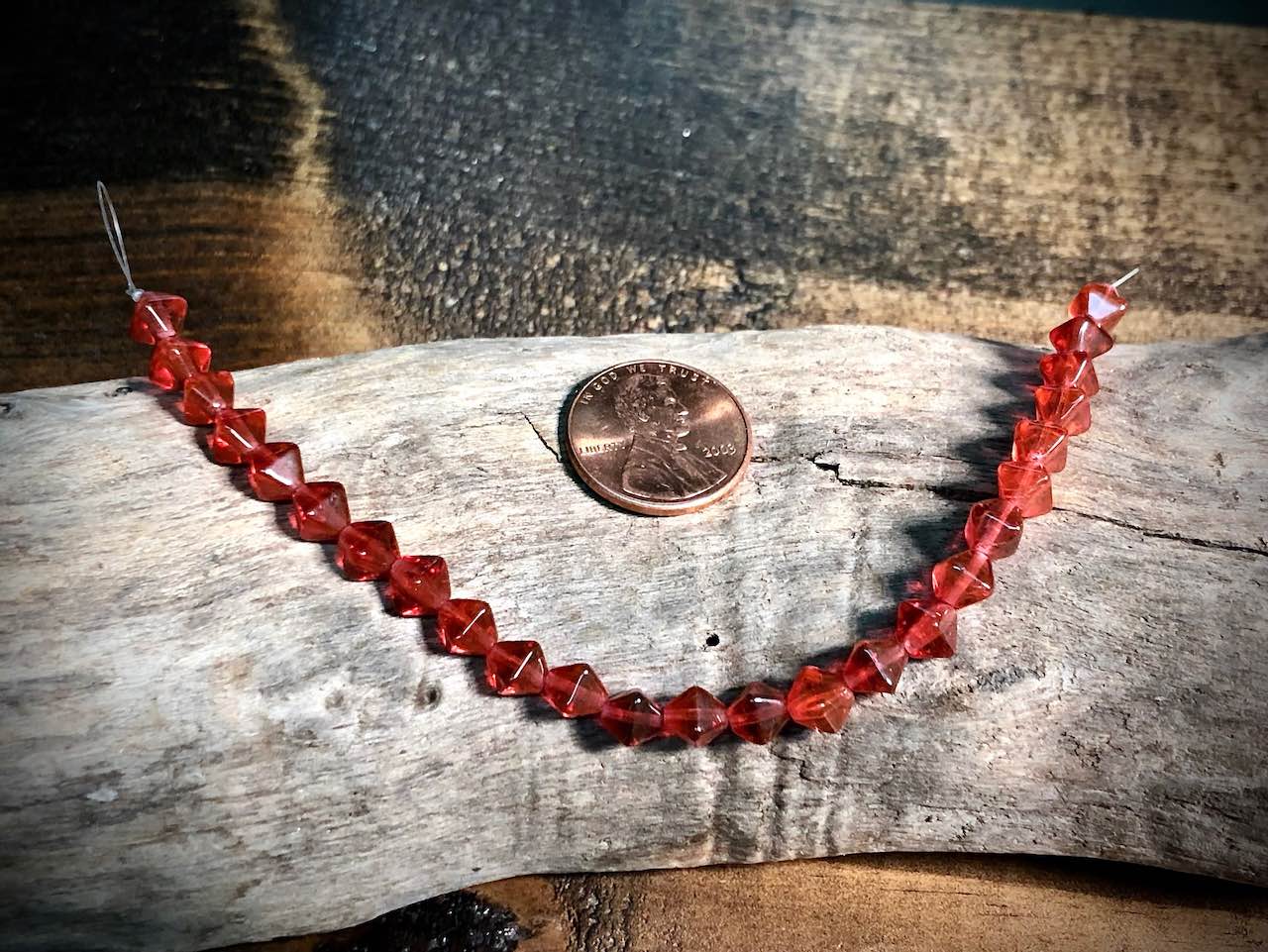 Lucerna Bicone Czech Glass Strand