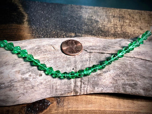 Lucerna Bicone Czech Glass Strand