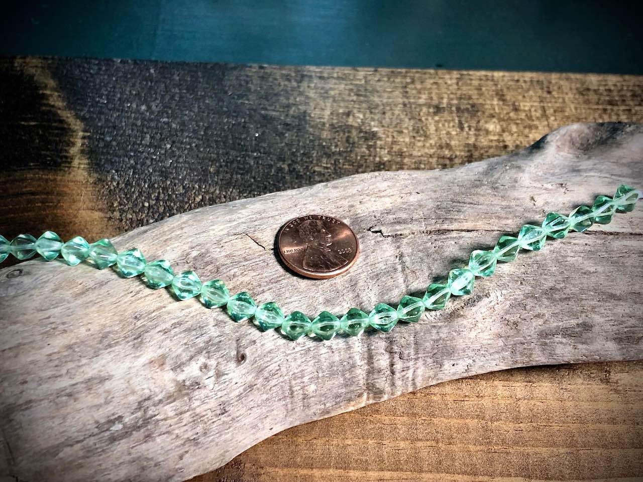 Lucerna Bicone Czech Glass Strand